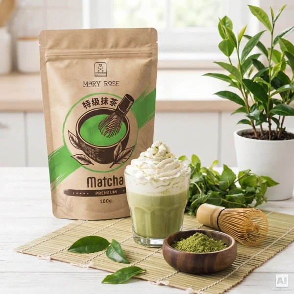Mary Rose – Chinese Matcha Green Tea Premium 100g