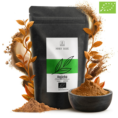 Mary Rose – Roasted Green Tea Hojicha Powder (BIO) 100g