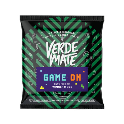 Verde Mate Green Game On 50 g – yerba mate for gamers with energy drink flavour