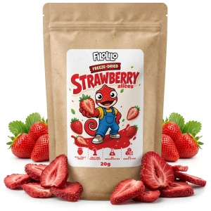 FiloLilo – Freeze-dried strawberry slices 20g