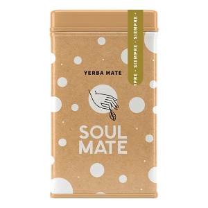 Yerbera – Tin can + Soul Mate Orgánica Siempre 0.5kg