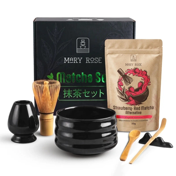 Gift Set for Preparing Red Matcha