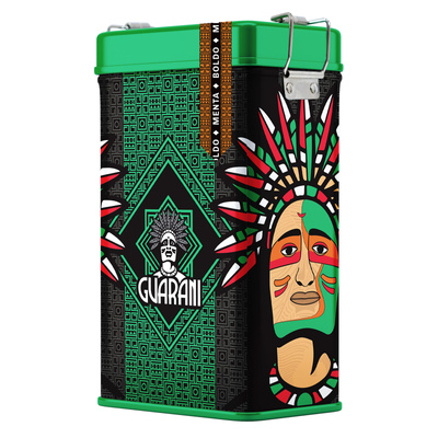 Yerbera – Tin can + Guarani Boldo Menta 0.5kg