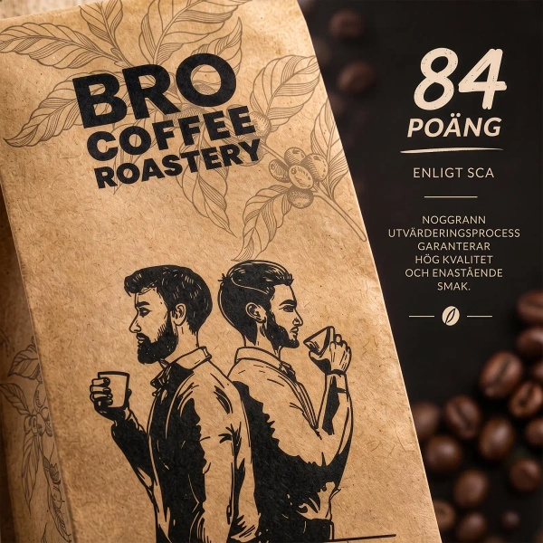 Bro Coffee Roastery – Kaffebønner Brazil Samba Premium 400 g