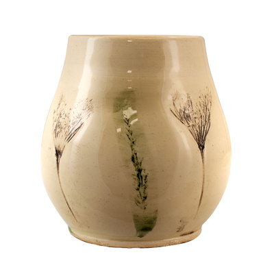 Ceramic Mate Cup Flora Brown 300ml – Crater series