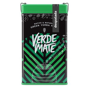 Yerbera – Tin can + Verde Mate Green Despalada 0.5kg