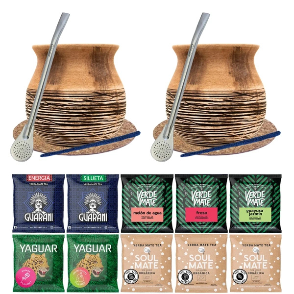 Set mate tea Mate Cup 10x50g