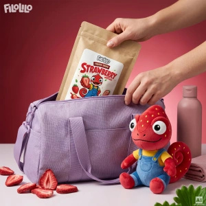 FiloLilo – Freeze-dried strawberry slices 20g