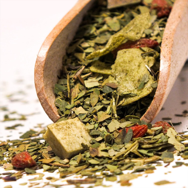 Yerba Mate Set Verde Mate 2x500g 1kg Calabash + Bombilla