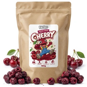 FiloLilo – Freeze-dried whole pitted cherries 100g