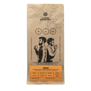 Bro Coffee Roastery - Whole Bean Coffee India Karnataka Premium 400g