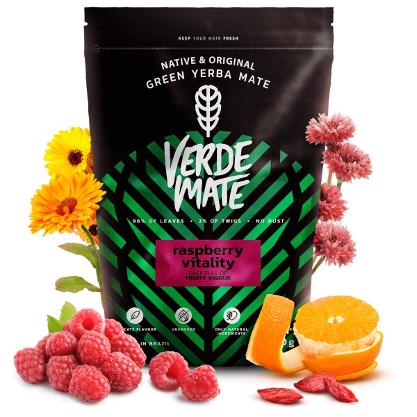 Verde Mate Green Raspberry Vitality 0.5kg
