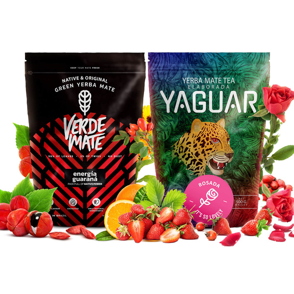 Yerba Mate Set: Verde Mate + Yaguar
