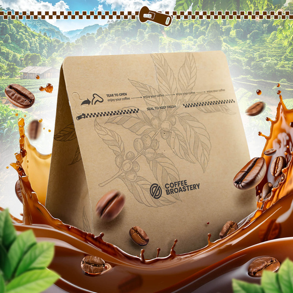 Bro Coffee Roastery - Whole Bean Coffee Brazil Cerrado Premium 1kg
