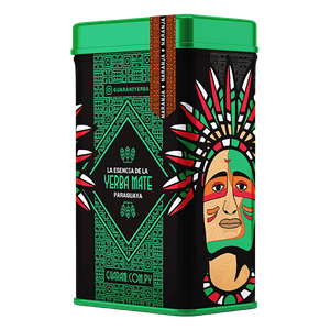 Yerbera – Tin can + Guarani Naranja 0.5kg