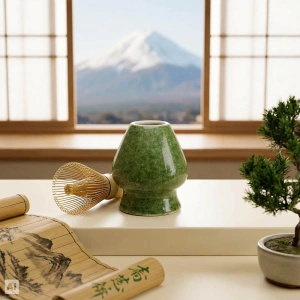 Gift Set: Japanese Premium Matcha + matchawan + Bamboo Accessories