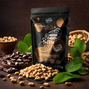 Nustino – Powdered Peanut Butter – Chocolate (no sugar added) 400g