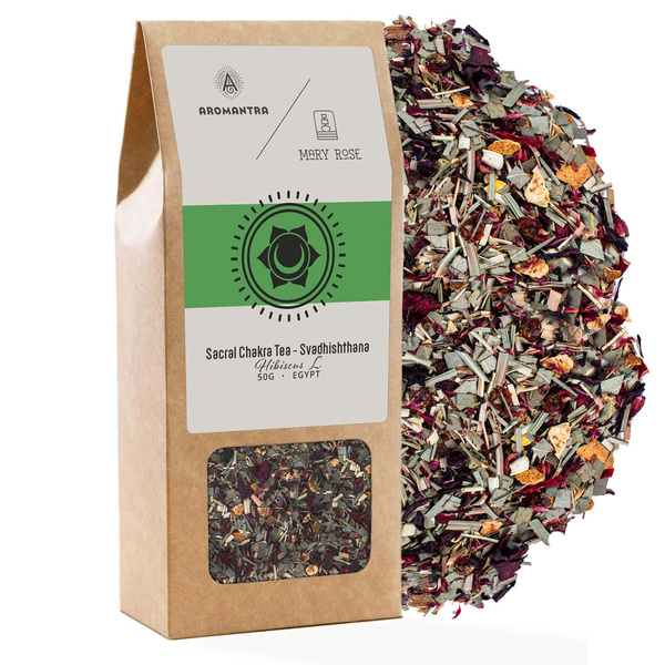 Set for Sacral Chakra (Svadhishthana): chakra tea + magic gemstone