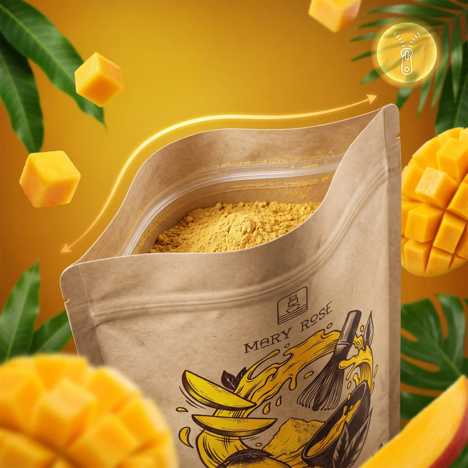 Mary Rose Yellow Mango Matcha