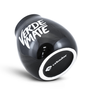 Black Verde Mate gourd + bombilla set