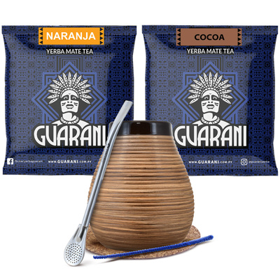 Yerba mate set Bombilla Calabash