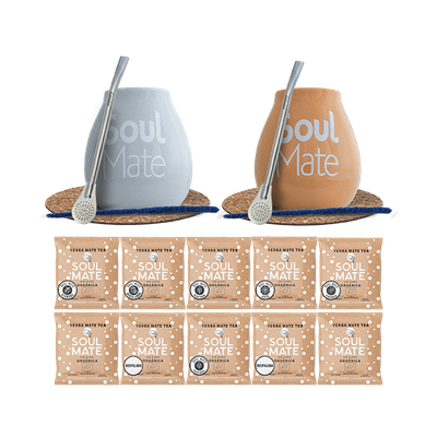 Yerba Mate Starter Kit for couples 10x50g EXTRA