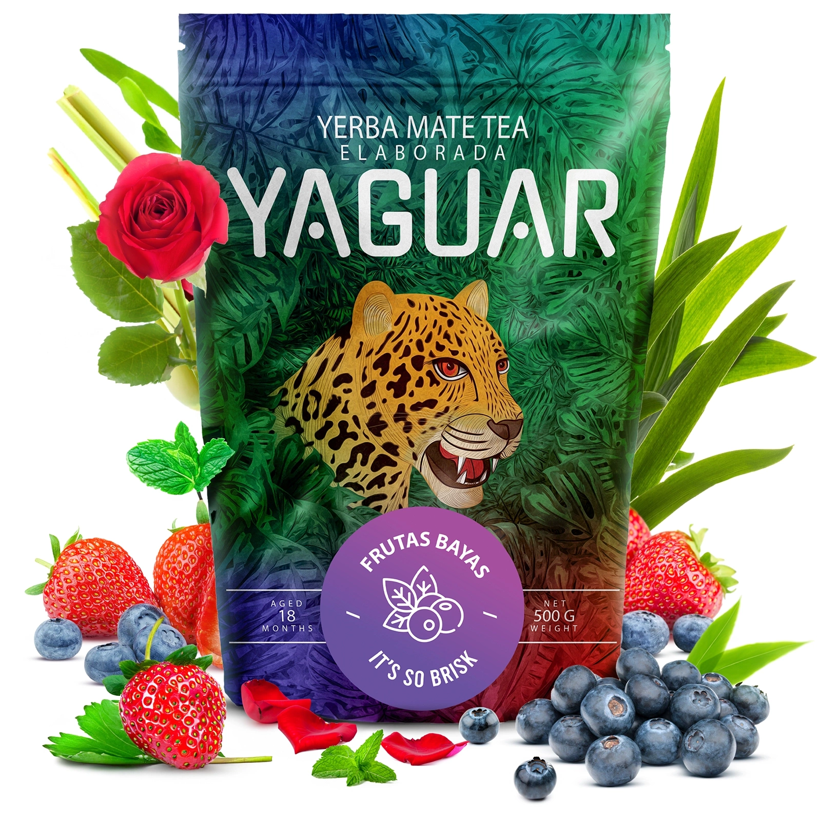 Yaguar Frutas Bayas - packaging