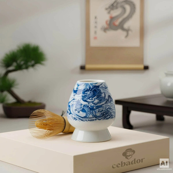 Matcha tea brewing set