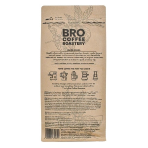 Bro Coffee Roastery – Kaffebønner Brazil Samba Premium 1 kg