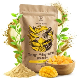 Mary Rose – Yellow Matcha Alternative – Mango Powder 50g