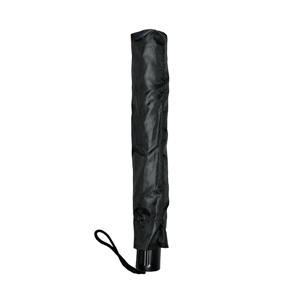 Foldable umbrella with MateMundo logo