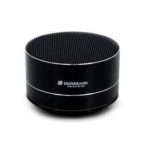 Speaker with MateMundo logo