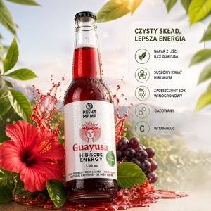 Guayusa Pachamama Cold Brew – Hibiscus Energy 330ml