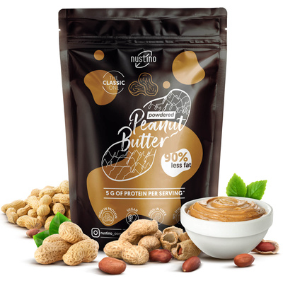 Nustino – Peanøttsmørpulver – Classic (uten tilsatt sukker) 400 g