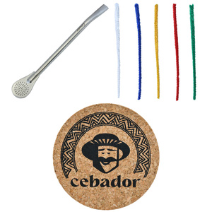 Yerba Mate Thermos Bombilla Set for Two 500g