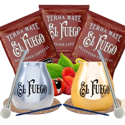 Yerba Mate Tykva PREMIUM set for two