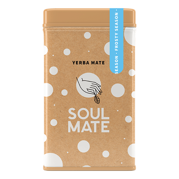 Yerbera – Tin can + Soul Mate Orgánica Frosty Season 0.5kg