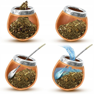 Analog Thermometer + yerba mate 50g