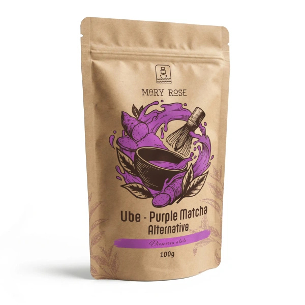 Mary Rose – Purple Matcha Alternative – Ube Powder 100g