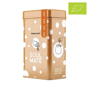 Yerbera – Tin can + Soul Mate Orgánica Anís 0.5kg