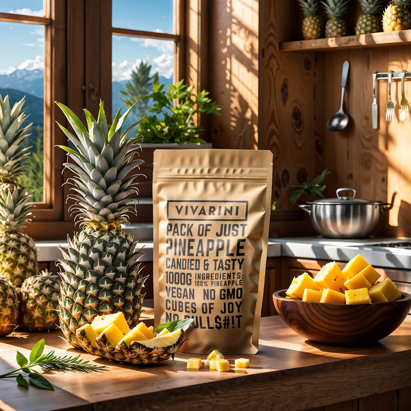 Vivarini – Pineapple (candied) 1kg