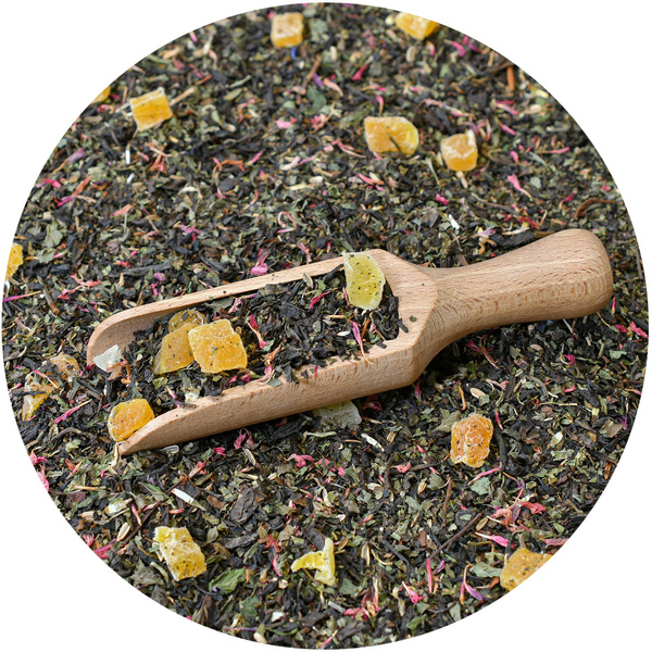 Set for Cancer: zodiac tea + magic gemstone