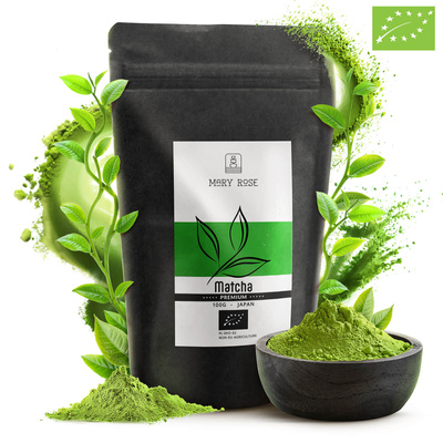 Mary Rose – Japanese Matcha Green Tea (BIO) Premium 100g