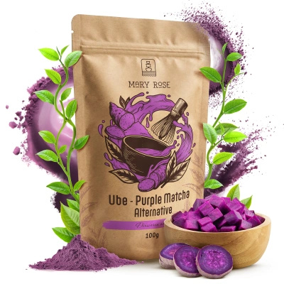 Mary Rose – Purple Matcha Alternative – Ube Powder 100g