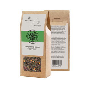 Set for Crown Chakra (Sahasrara): chakra tea + magic gemstone