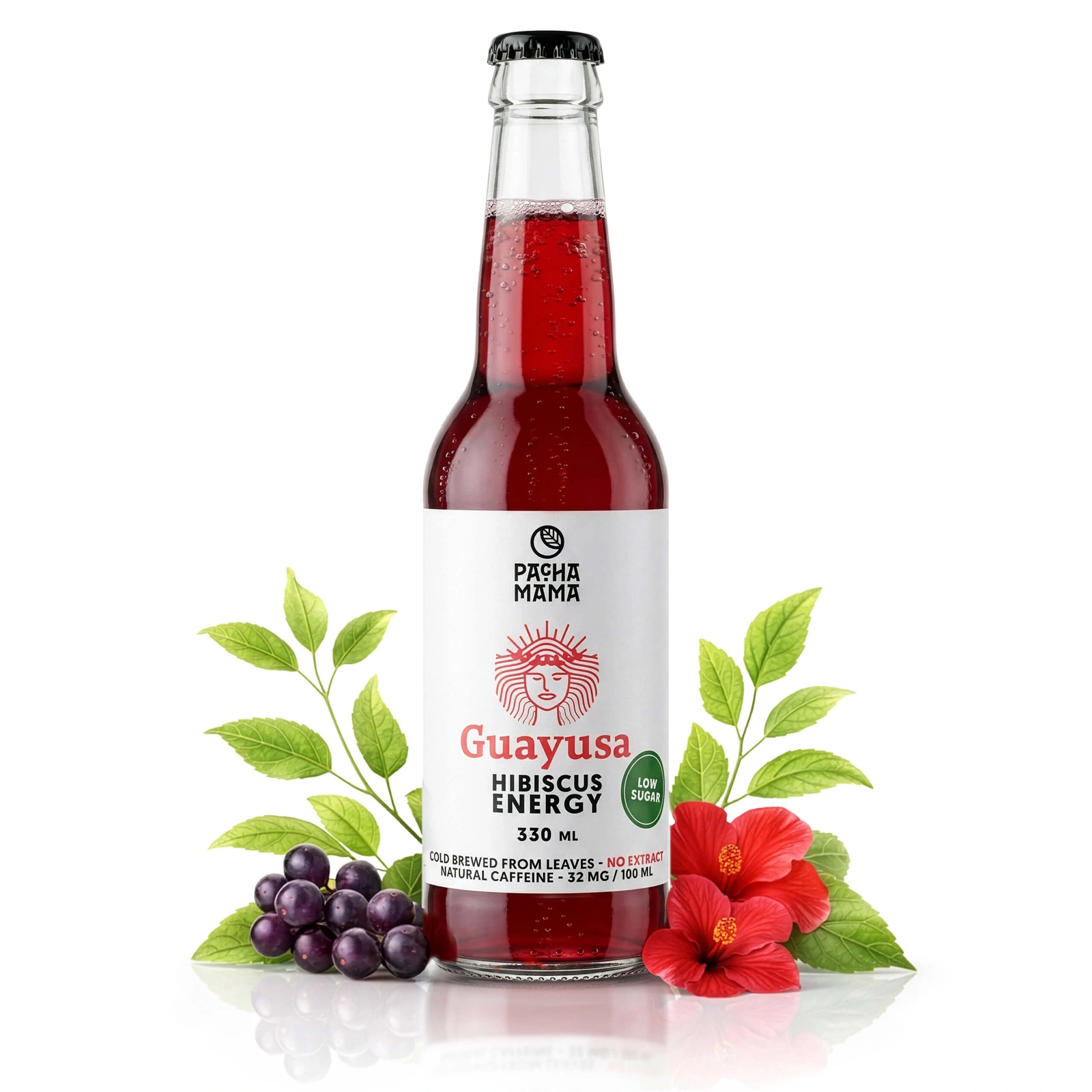 Guayusa Pachamama Cold Brew Hibiscus Energy