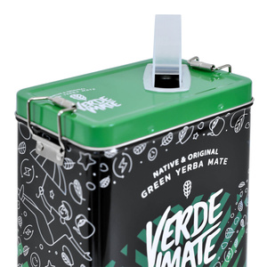 Yerbera – Tin can + Verde Mate Green Very Strawberry 0.5kg