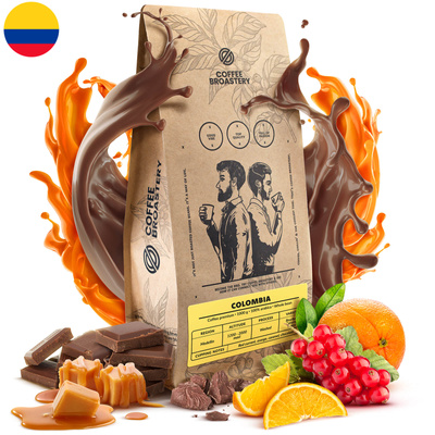 Bro Coffee Roastery - Whole Bean Coffee Colombia Medellin Premium 1kg