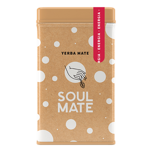 Yerbera – Tin can + Soul Mate Orgánica Energia 0.5kg