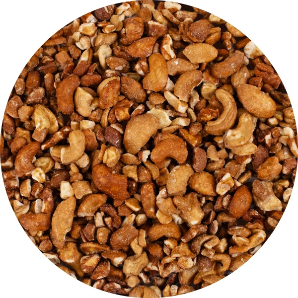 Nustino Crunch – ristede cashewnøtter – Spring Green Onion 100 g